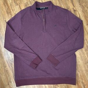 Travis Mathew men’s fleece lined quarter zip - size XXL